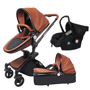 Free ship! Babyfond 3 in 1 baby stroller 360 degree rotate